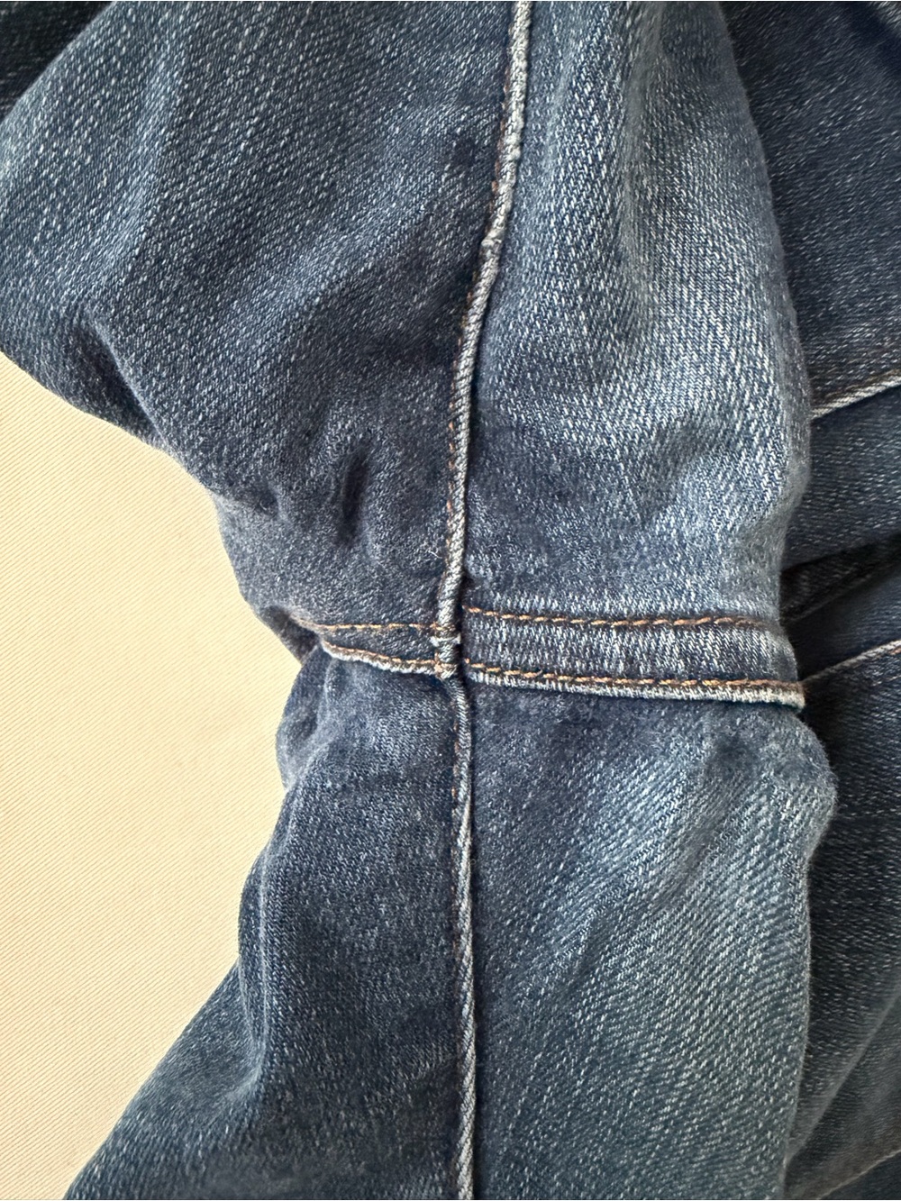 Henry & Belle Dark Blue women’s Jeans with Contrast Stitching - Picture 10 of 14